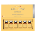 Suisselle CELL-DMX DRAIN & DETOX – geöffnete gelbe Produktverpackung mit 6 Vials à 5 ml
