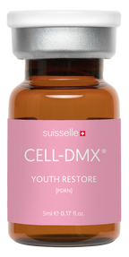 Suisselle CELL-DMX YOUTH RESTORE PDRN – einzelne 5-ml-Glasampulle mit rosa Etikett