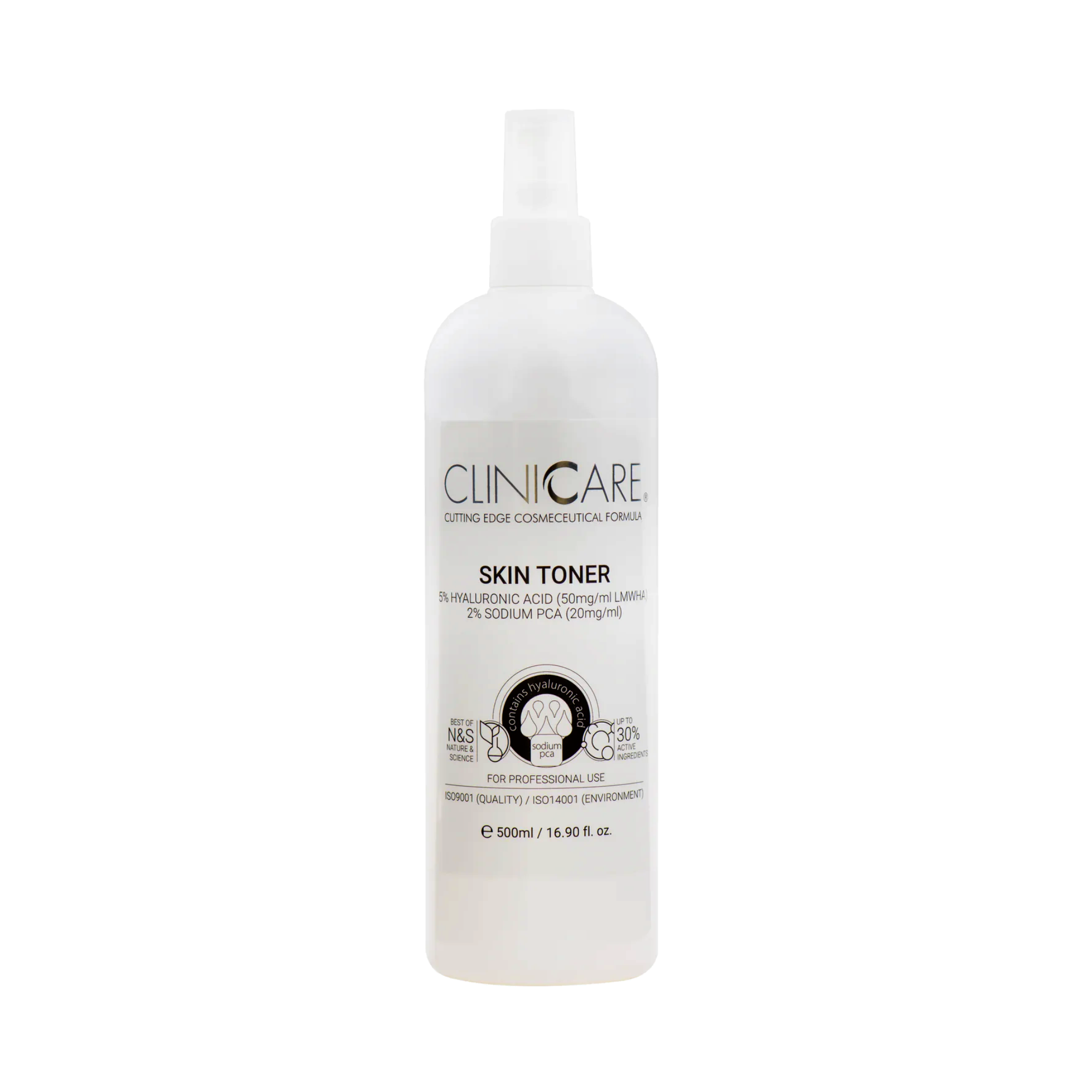 CLINICCARE HYAL+ SKIN TONER (500ml)